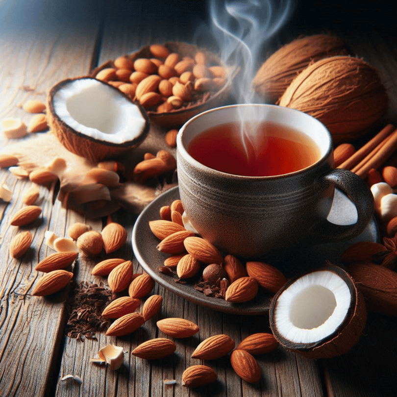 Almond Coconut Premium Black Tea